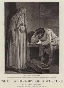 Zij, een geschiedenis van avontuur door Edward Killingworth Johnson