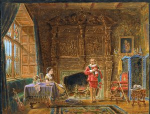 Binnen door Edward Lamson Henry