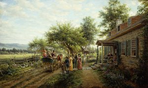 Nieuws van de oorlog van 1812, 1913 door Edward Lamson Henry