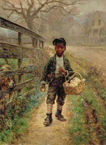 De boodschappen beschermen door Edward Lamson Henry