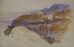 Bagnara boven de Straat van Messina