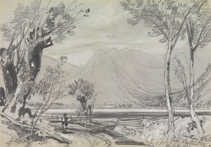 Fraters Water uit Patterdale door Edward Lear