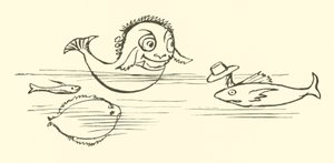 Calico Pie (gravure) door Edward Lear