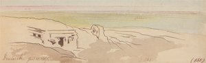 Dendera, 15 januari 1867 (155) door Edward Lear