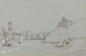 Ingang van de Haven van Marseille