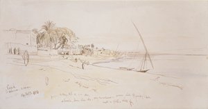 Esneh, Egypte, 1854