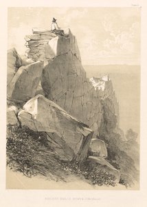 Geïllustreerde Excursie in Italië (deel II): Oude Muren, Monte Circello door Edward Lear