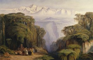 Kangchenjunga vanuit Darjeeling
