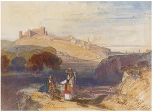 Melfi, Italië door Edward Lear