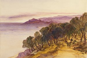 Porto Maurizio door Edward Lear