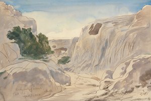Rotsachtige Vallei van Mosta, Malta, 14:15 uur (3 april 1866)