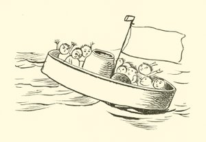 De Jumblies door Edward Lear