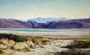 De Bergen van Thermopylae door Edward Lear
