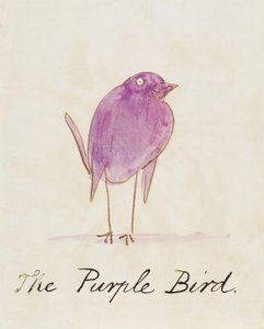De paarse vogel, uit 