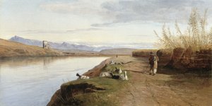 De Romeinse Campagna door Edward Lear