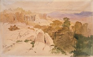 De tempel van Apollo bij Bassae, Griekenland