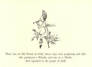 Er was een oude man van Jodd, wiens manieren verwarrend en vreemd waren door Edward Lear