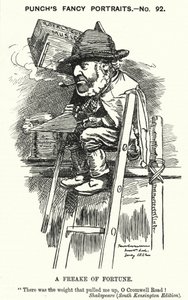 Punch cartoon: Sir Charles James Freake