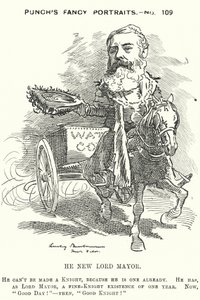 Punch cartoon: Sir Robert Fowler door Edward Linley (after) Sambourne