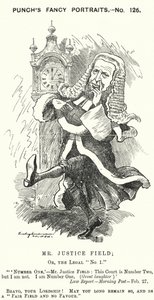 Punch cartoon: William Field door Edward Linley (after) Sambourne