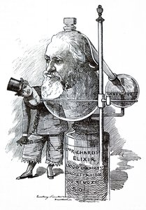 Benjamin Ward Richardson door Edward Linley Sambourne