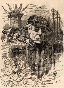Henry Fawcett (1833-1884) door Edward Linley Sambourne