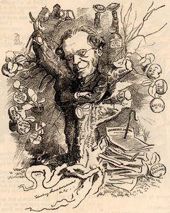 Portret van James Payn door Edward Linley Sambourne