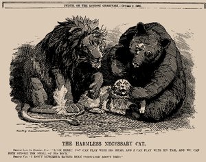 De onschadelijke noodzakelijke kat. Punch, 2 oktober 1907, 1907