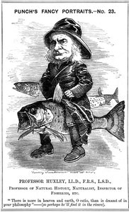 Thomas Henry Huxley, Engelse bioloog, 1881 door Edward Linley Sambourne