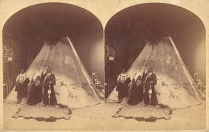 Groep van 18 Stereografische Beelden van de 1884-1885 New Orleans Centennial International door Edward Livingston Wilson