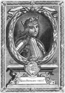 Richard I koning van Engeland door Edward Lutterell