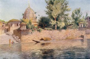 Een Hindoe Tempel, Srinagar