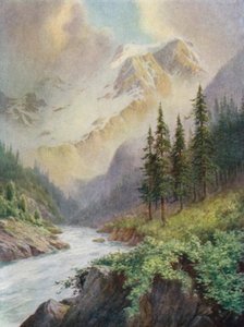 Bergmist door Edward Mary Joseph Molyneux