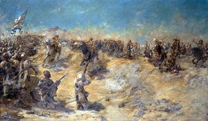 Aanval van de 21e Lancers bij de Slag om Omdurman op 2 september 1898, 1899