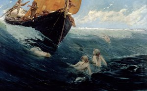 De rots van de zeemeermin door Edward Matthew Hale