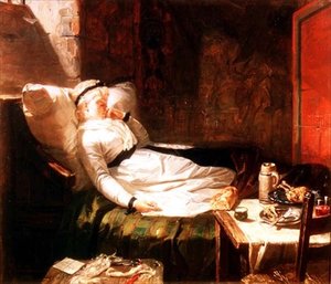 De gevangenis van de conciërge door Edward Matthew Ward