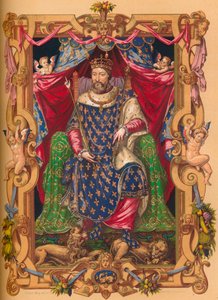 Koning Frans I van Frankrijk, 16e eeuw, 1849 door Edward May