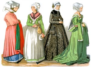 Vrouwen van Neurenberg, Duitsland, 16e eeuw 1849