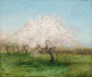 Appelbomen in een weide 1890