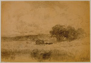Landschap, Bos (#13) ca. 1880