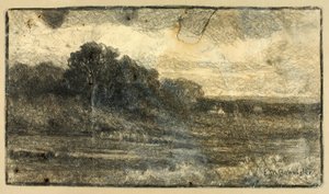 Landschap met bomen