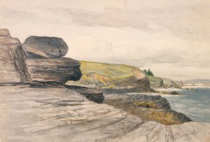 Newport Scène door Edward Mitchell Bannister