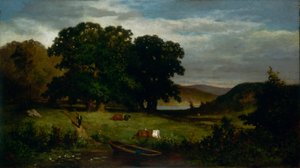 Eikenbomen door Edward Mitchell Bannister