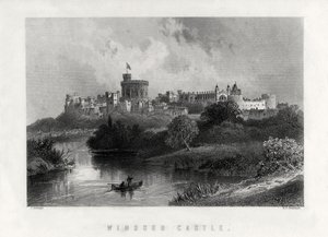 Windsor Castle, Engeland door Edward Paxman Brandard