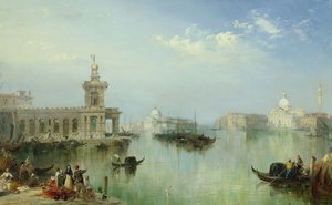 Venetiaanse Lagune door Edward Pritchett