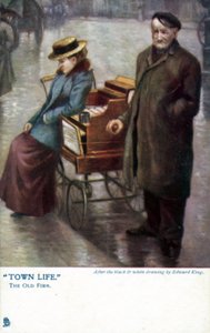 Draaiorgelman door Edward R. King