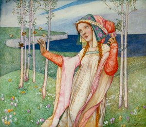 Lente, 1911 door Edward Reginald Frampton