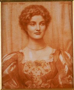 Portret van Hilda Virtue Tebbs, 1897