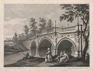 Perspectiefweergave van de Brug bij Sion