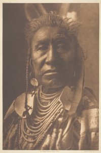 Vis Shows-Apsaroke door Edward S. Curtis